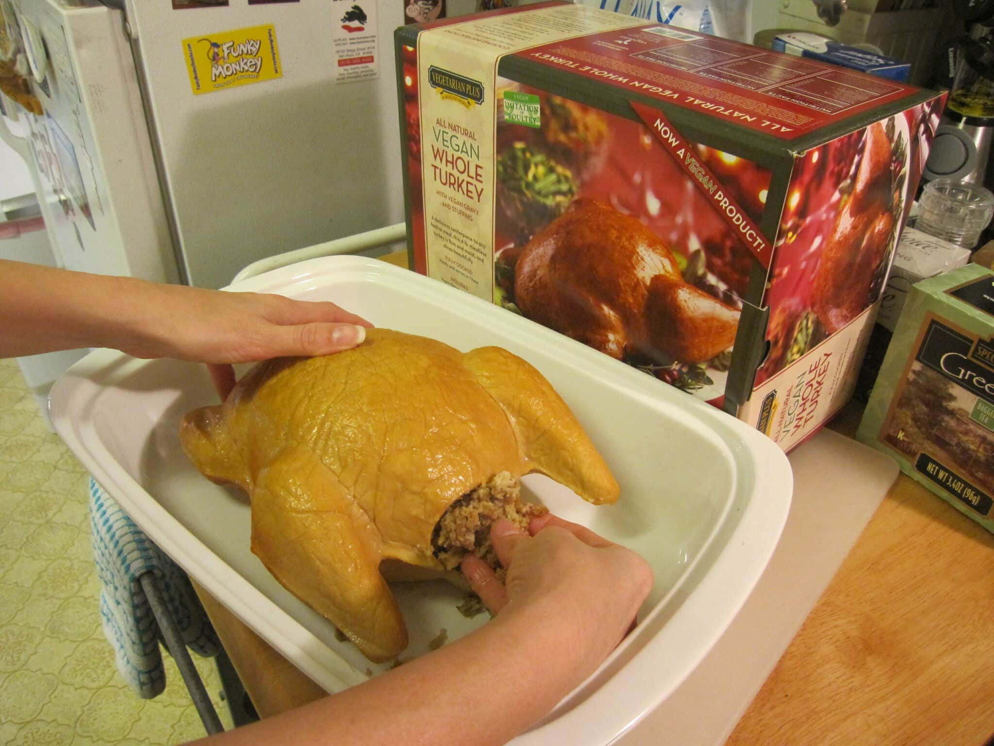 Whole Foods Vegan Thanksgiving
 New Vegan Turkey Dinner by Ve arian Plus The Healthy