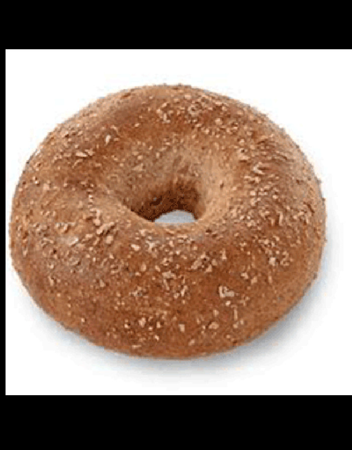 Whole Grain Bagels
 Raw Whole Wheat Bagel Puck Stover & Co