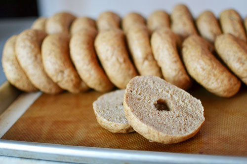 Whole Grain Bagels
 Whole Wheat Bagels and the Importance of Bulk Baking The