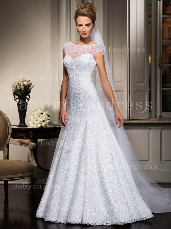 Wholesale Wedding Dresses
 Wholesale Lace Wedding Dresses With Beadings 2019 Designer