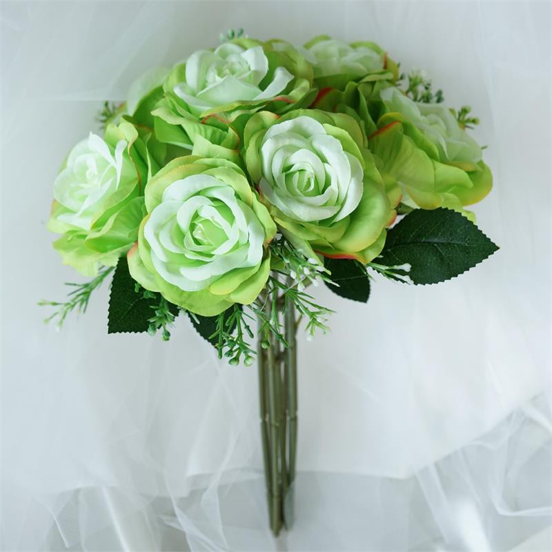 Wholesale Wedding Flowers
 Silk ROSES Artificial BOUQUETS Wedding Flowers