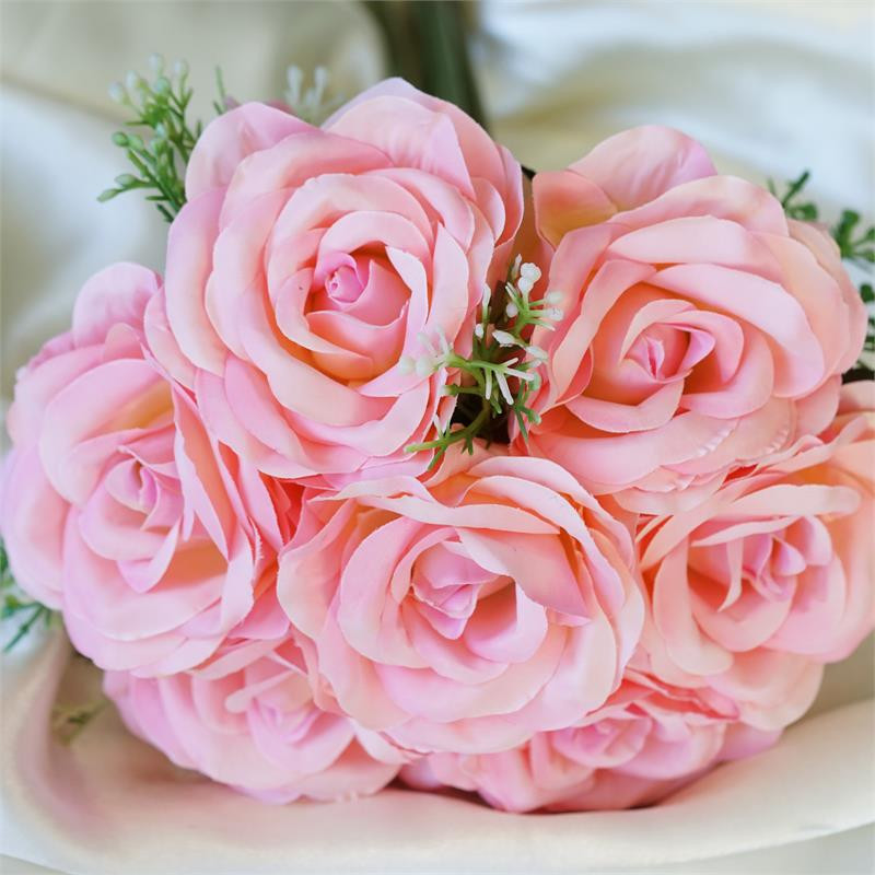 Wholesale Wedding Flowers
 Silk ROSES Artificial BOUQUETS Wedding Flowers