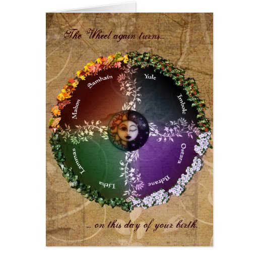 Wiccan Birthday Wishes
 Pagan Birthday Cards