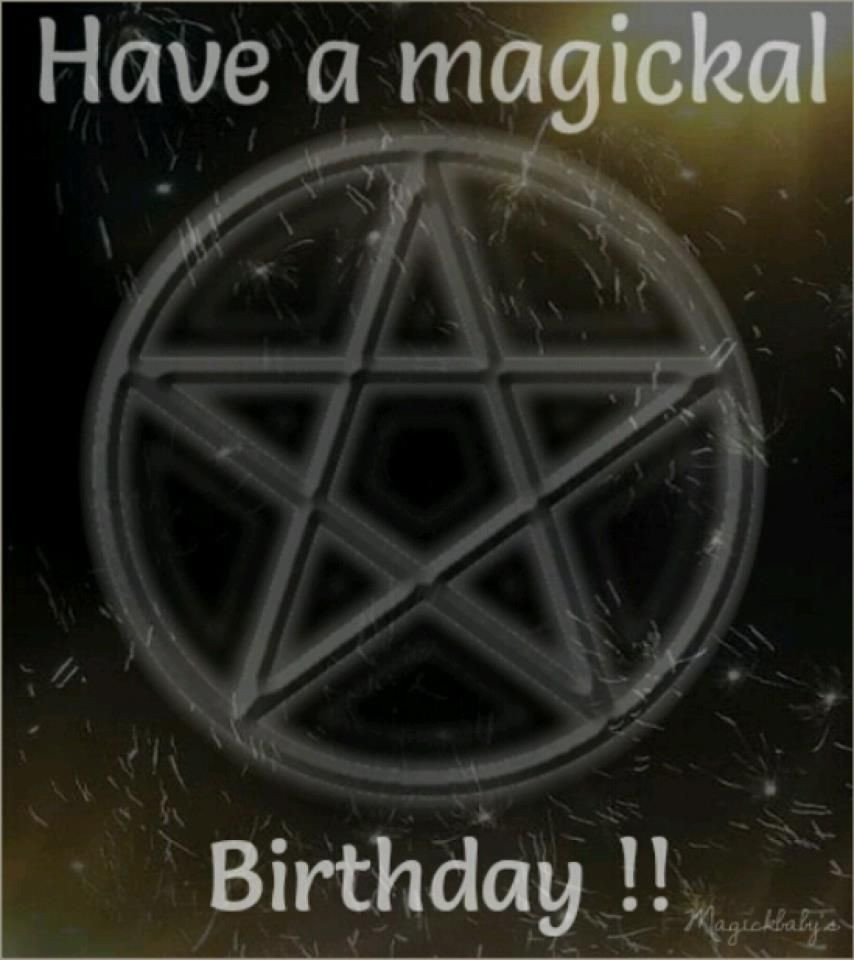 Wiccan Birthday Wishes
 pagan wiccan birthday by magickbaby