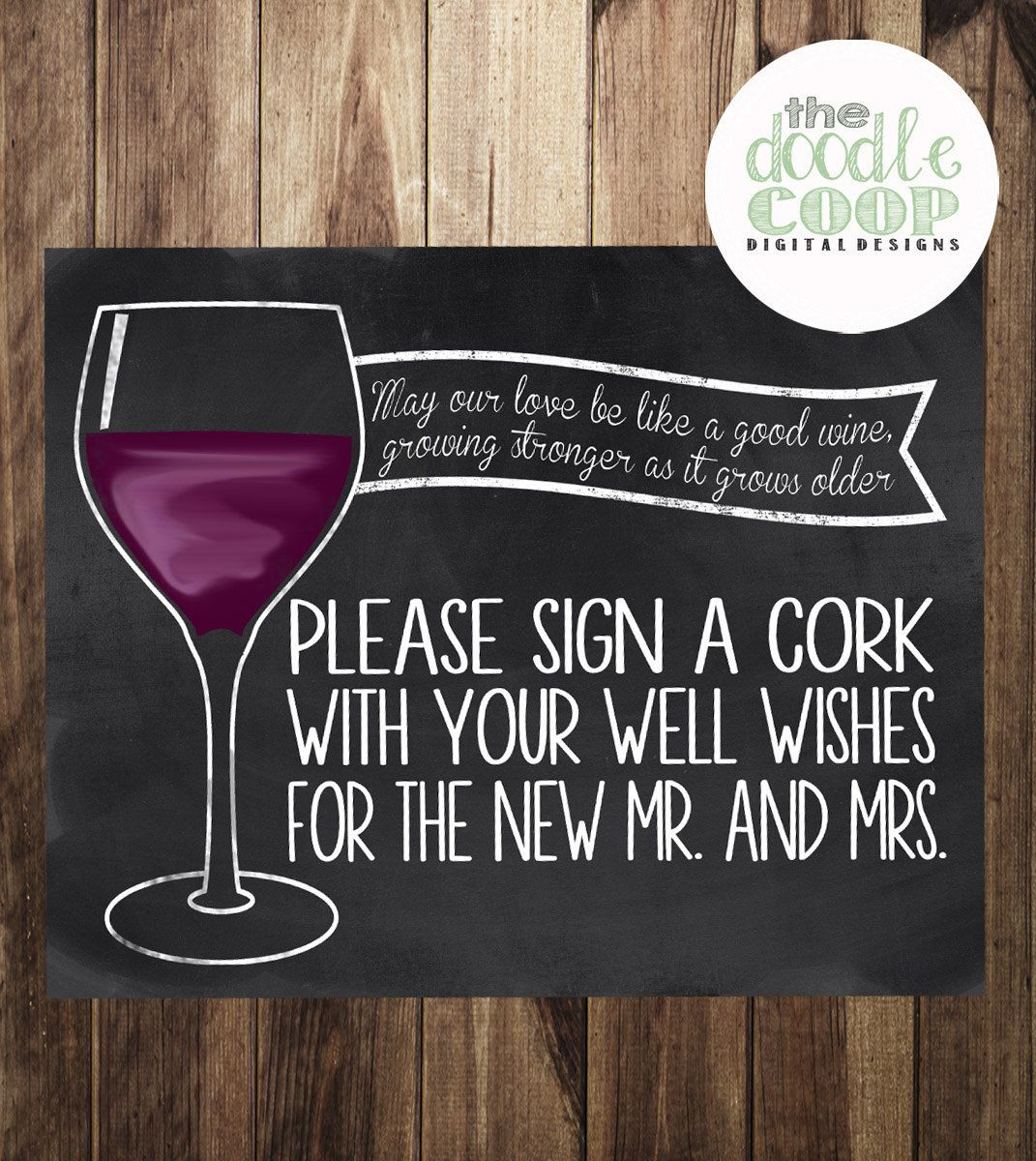Wine Themed Wedding Guest Book
 wine cork guest book table Google Search