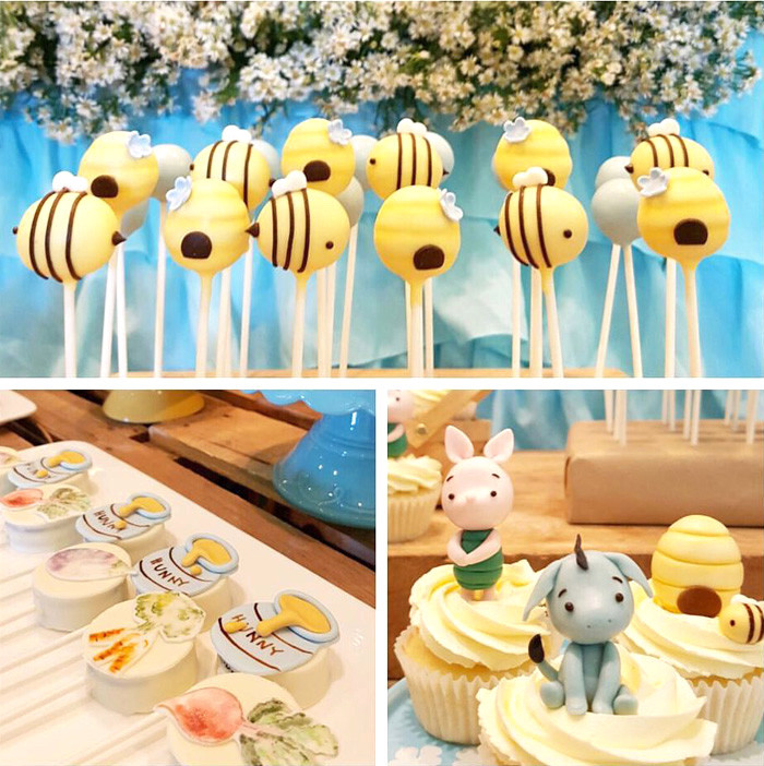 Winnie The Pooh Birthday Decorations
 Kara s Party Ideas Winnie the Pooh Birthday Party