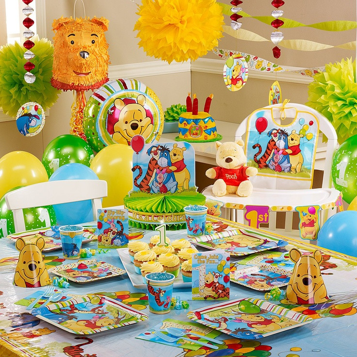 Winnie The Pooh Birthday Decorations
 26 best Winnie the Pooh & Pals 1st Birthday Ideas images