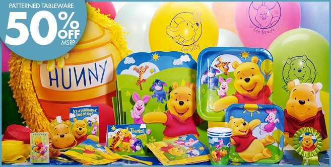 Winnie The Pooh Birthday Decorations
 Winnie the Pooh Party Supplies Pooh Birthday Party