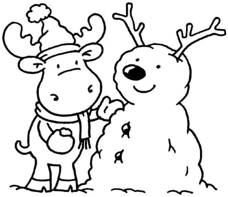 Winter Coloring Sheets For Kids
 FREE Winter Printables