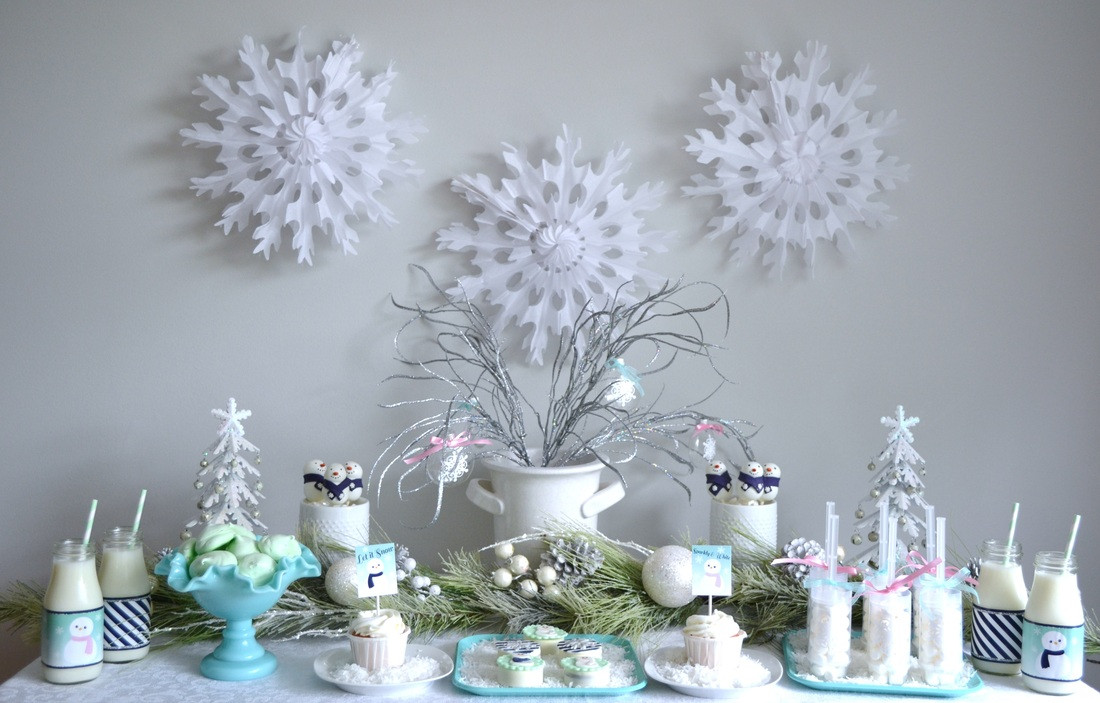 Winter Holiday Party Ideas
 Winter Wonderland Let It Snow Party
