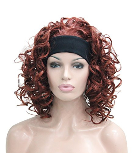 Women'S Short Curly Hairstyles
 3 4 Half Wig Women s Short Ful Curly Premium Synthetic