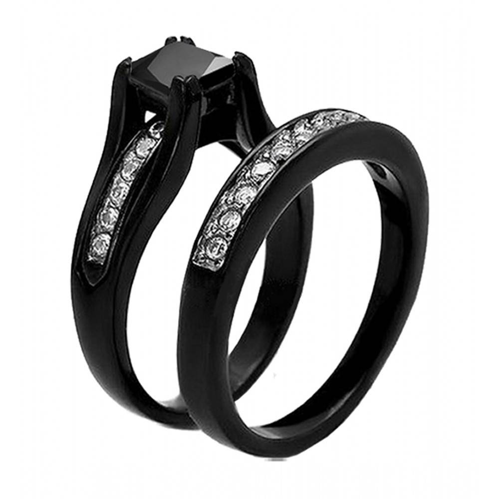 Womens Black Wedding Rings
 15 Best Ideas of Women Tungsten Wedding Bands