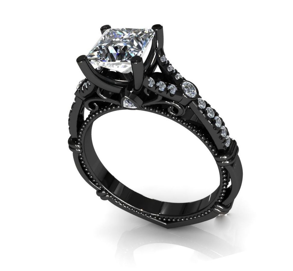 Womens Black Wedding Rings
 wedding rings for women