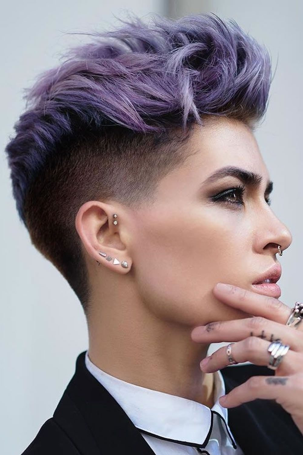 Womens Mohawk Hairstyles 2020
 25 Fade Haircuts for Women Go Glam with Short Trendy