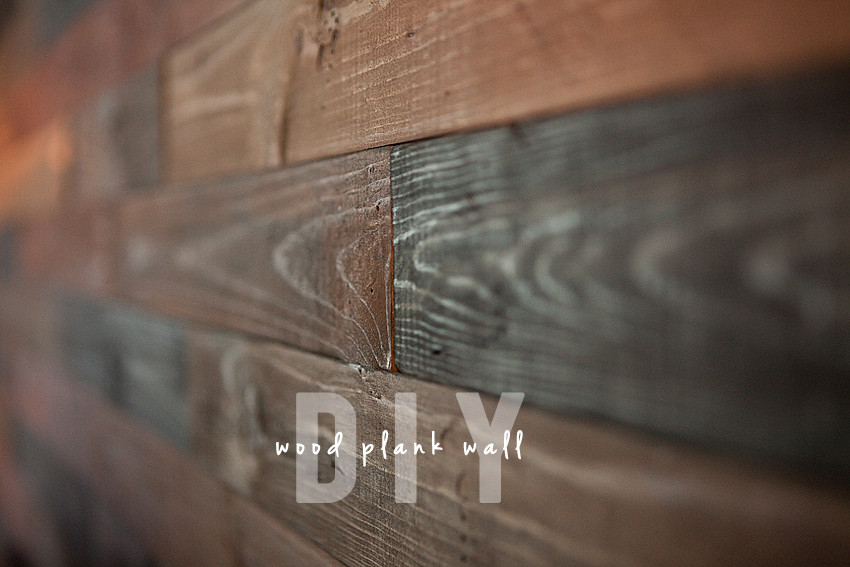 Wood Plank Walls DIY
 Wood Plank Wall DIY