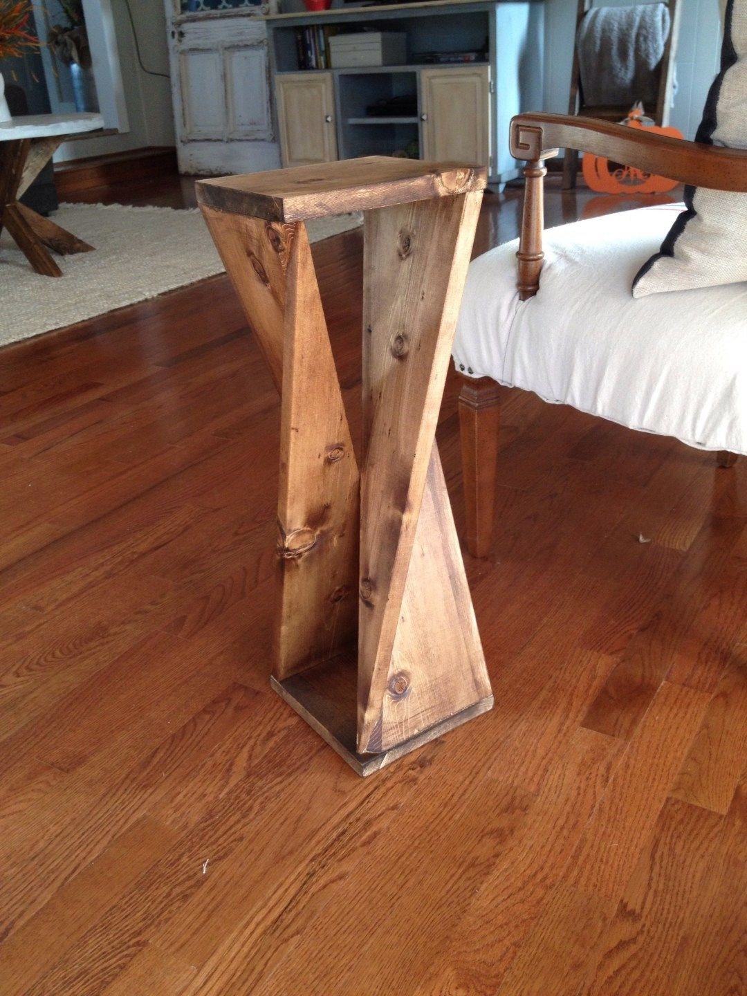 Wood Projects DIY
 Twisty Table by Woodshop Diaries
