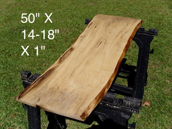 Wood Slab Table DIY
 Live Edge Poplar Solid Hardwood Wood Slab DIY Table Top