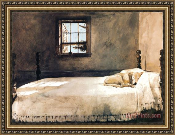 Wyeth Master Bedroom
 andrew wyeth Master Bedroom Framed Print for sale