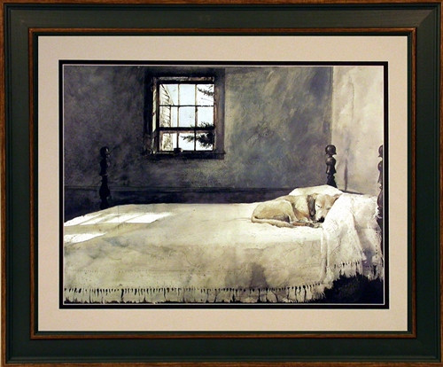 Wyeth Master Bedroom
 Andrew Wyeth Framed dog print MASTER BEDROOM