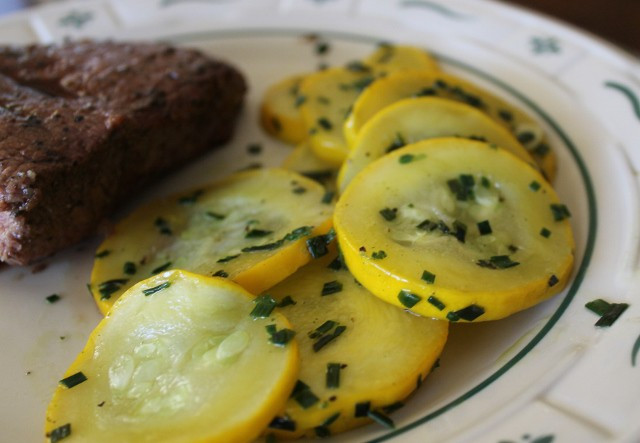 Yellow Summer Squash Recipes
 Summer Squash with Chives