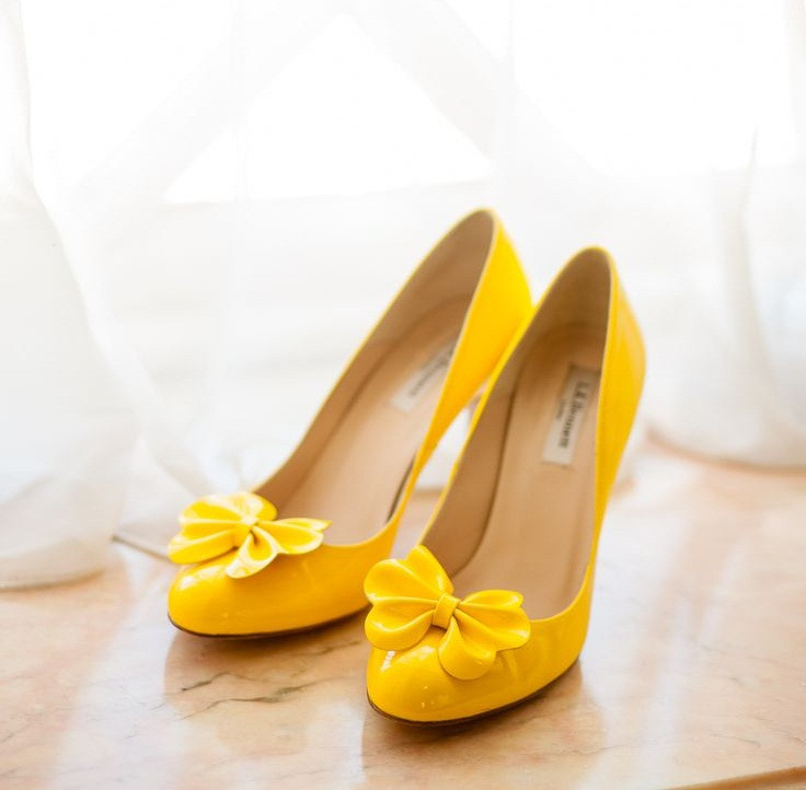 Yellow Wedding Shoes
 Yellow Wedding Shoes