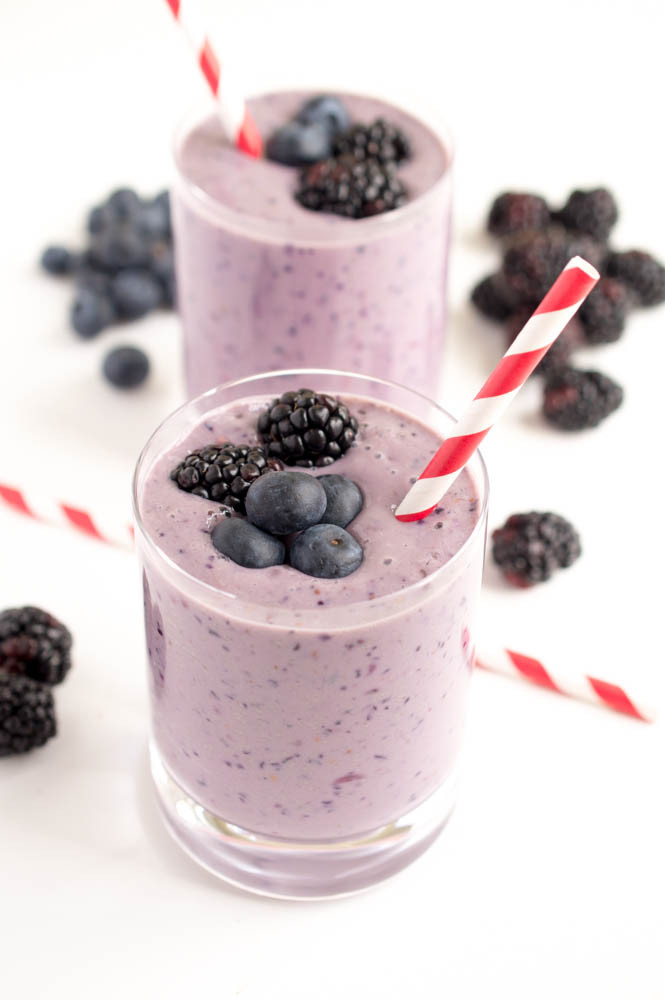 Yogurt Fruit Smoothies
 Healthy Berry Yogurt Smoothie