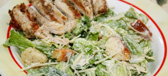 Zaxby'S Grilled Chicken Salad Calories
 Low Calorie Grilled Chicken Caesar Salad LindySez