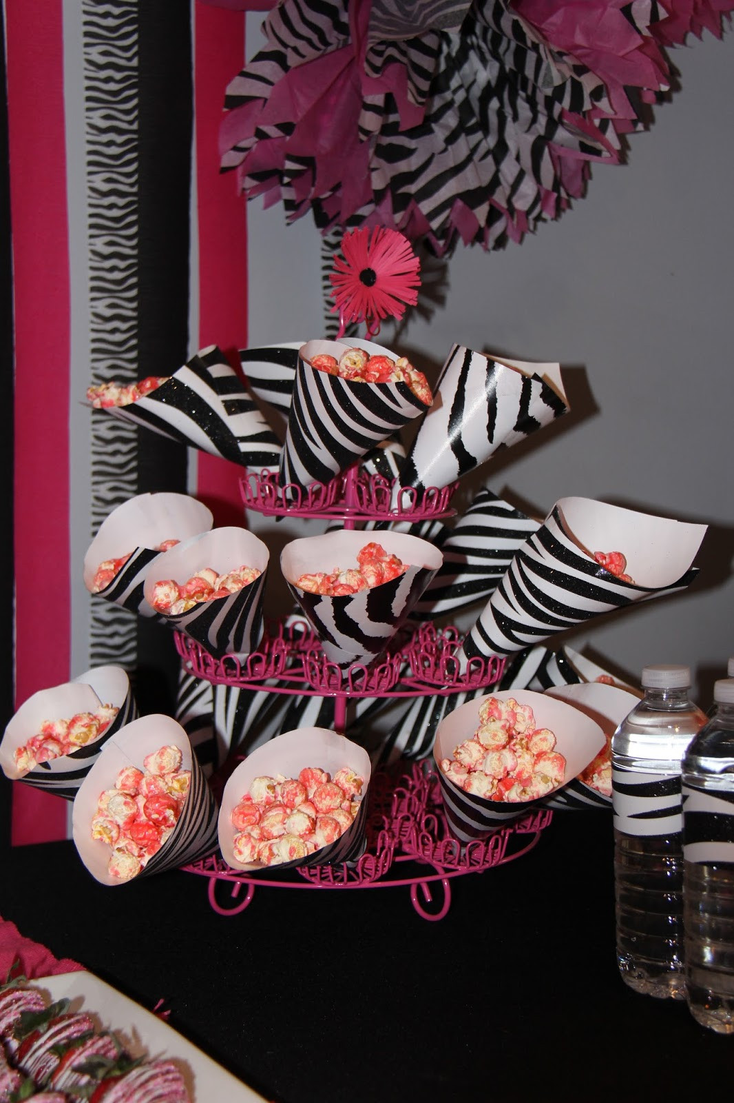 Zebra Print And Pink Birthday Party Ideas
 THREElittleBIRDS Hot Pink and Zebra Print Party