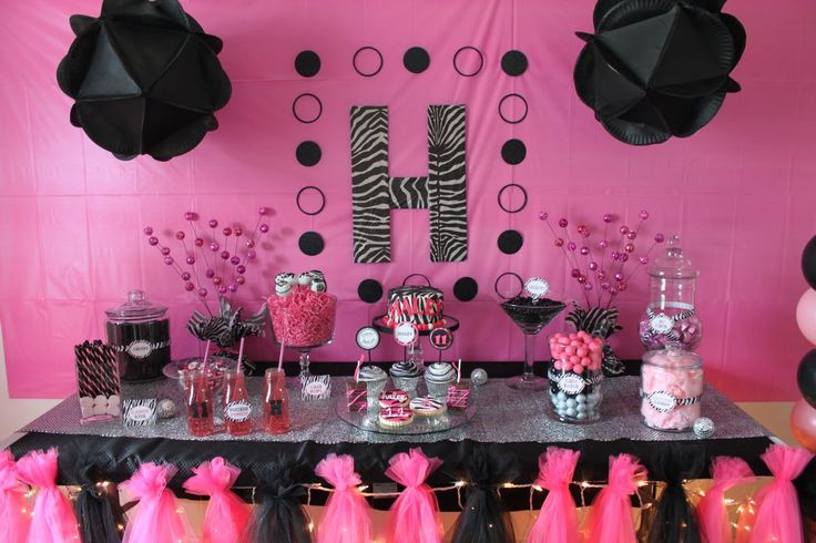 Zebra Print And Pink Birthday Party Ideas
 Events A to Z Z is for Zebra Themed Parties