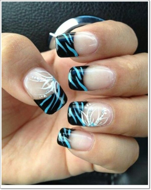 Zebra Toe Nail Designs
 zebra nail art design ideas for 2016