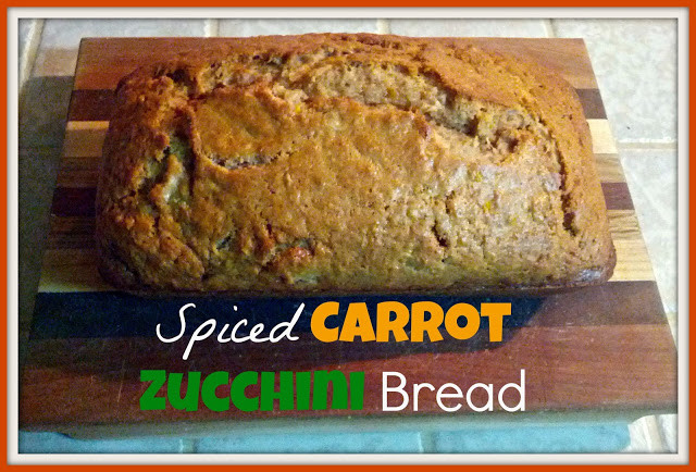 Zucchini Carrot Bread
 Spiced Carrot Zucchini Bread