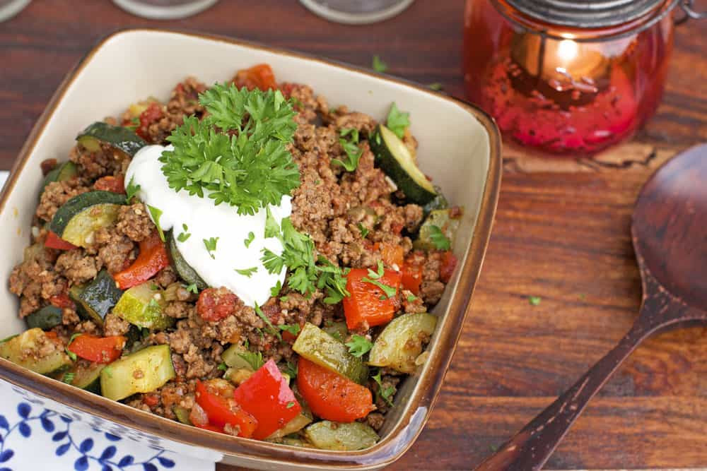 Zucchini Ground Beef
 Mexican Ground Beef Zucchini Skillet 365 Days of Easy