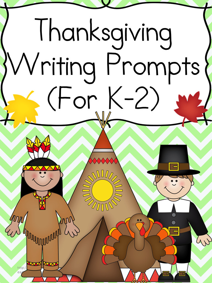 2nd Grade Thanksgiving Crafts
 Thanksgiving Writing Prompts For Kindergarten 1st or 2nd