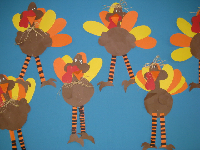 2nd Grade Thanksgiving Crafts
 Smiling and Shining in Second Grade Turkey Time