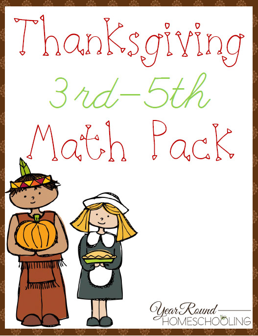 3rd Grade Thanksgiving Activities
 Free Thanksgiving Math Pack 3rd 5th