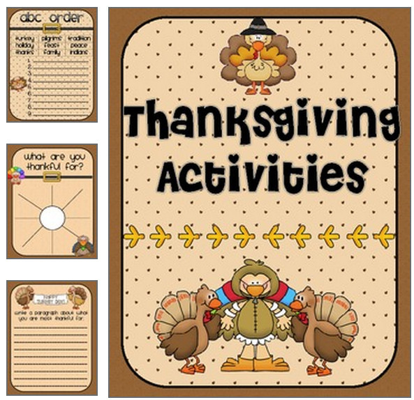 3rd Grade Thanksgiving Activities
 Ms Third Grade Thanksgiving Activities
