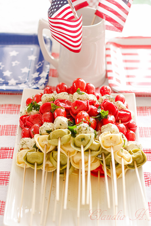 4th Of July Bbq Food Ideas
 TORTELLINI KABOBS RECIPE Memorial Day BBQ 4th of July