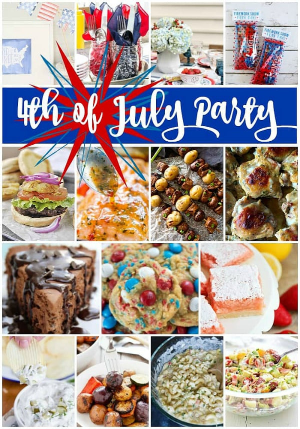 4th Of July Party Recipes
 4th of July Holiday Recipes Party Plan Reluctant Entertainer