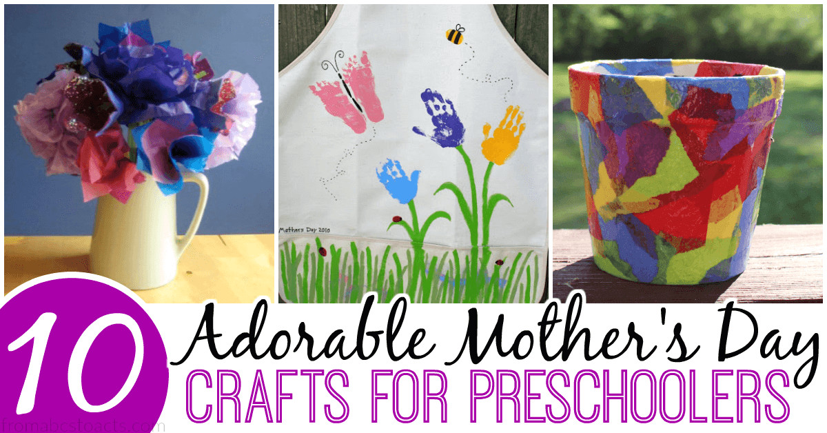 Art Craft For Mother's Day
 10 Mother s Day Crafts for Preschoolers
