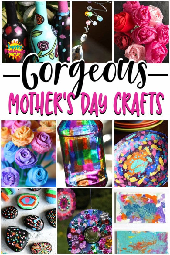 Art Craft For Mother's Day
 More Easy Mother s Day Crafts for Kids to Make Happy