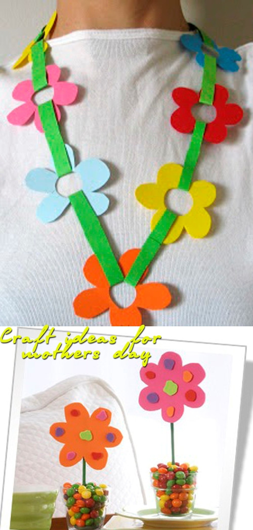 Art Craft For Mother's Day
 Craft ideas for mothers day