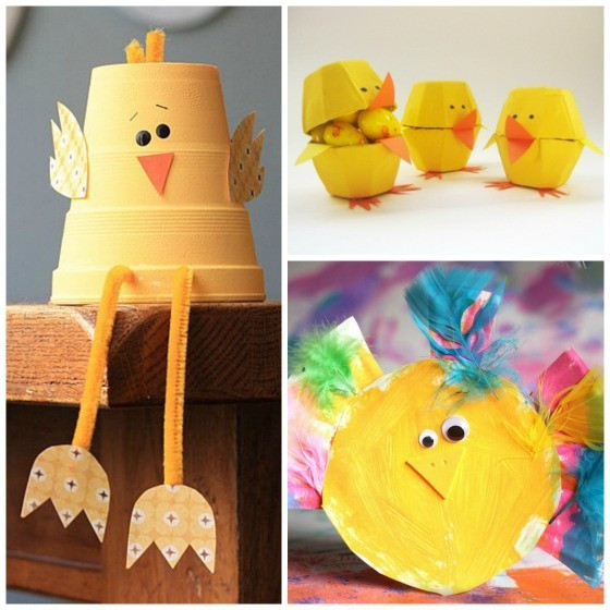 Arts And Crafts For Easter
 12 Easy Adorable Easter Chick Crafts Happy Hooligans