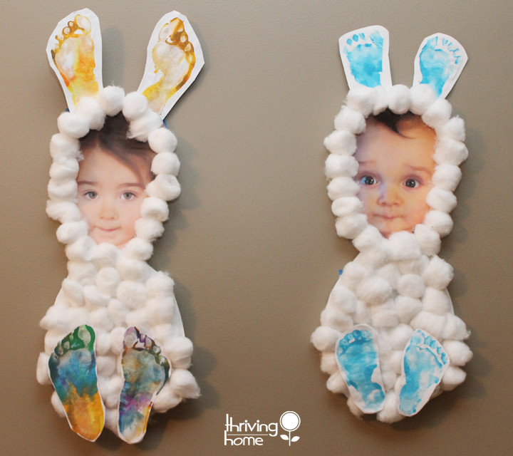 Arts And Crafts For Easter
 Easter Craft Idea Little Bunnies
