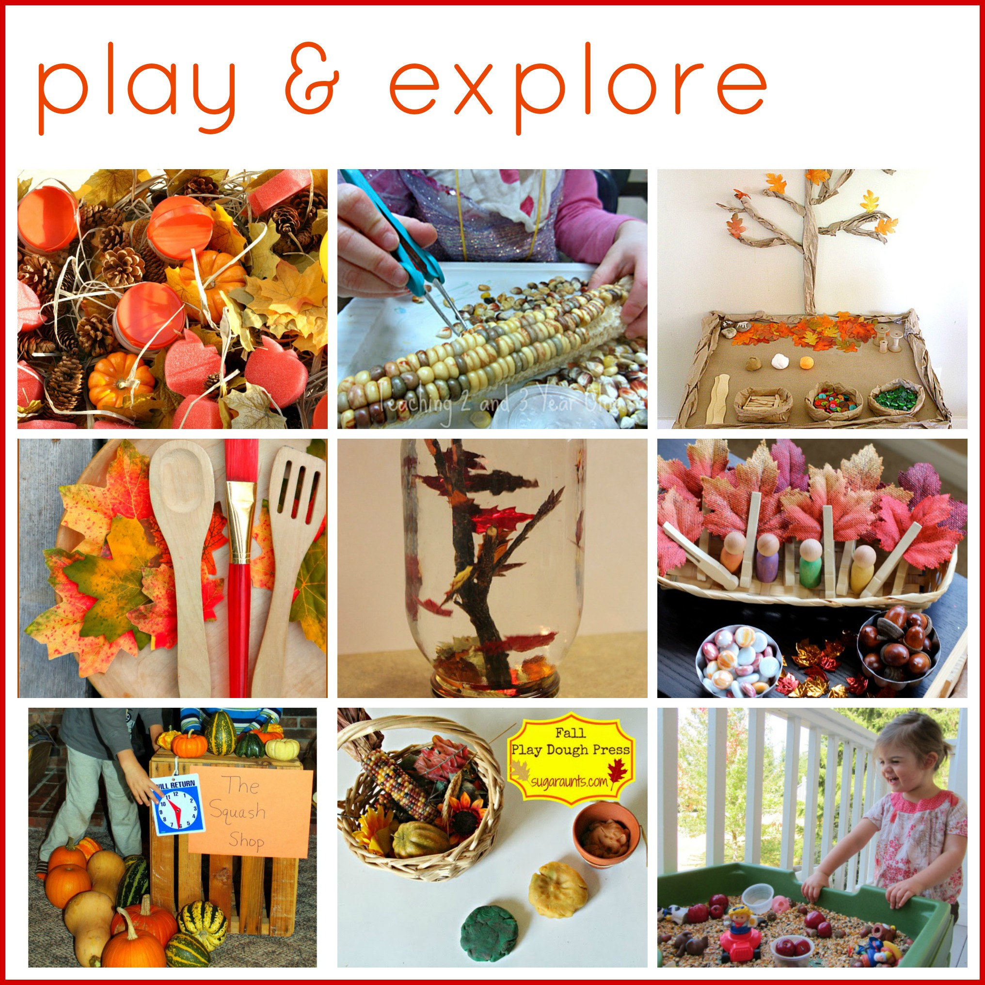 Autumn Activities For Toddlers
 50 Autumn Play and Art Activities for Kids The