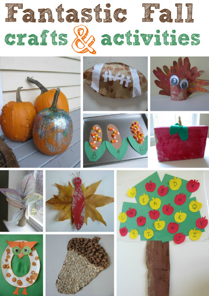 Autumn Activities For Toddlers
 Fall Crafts For Kids