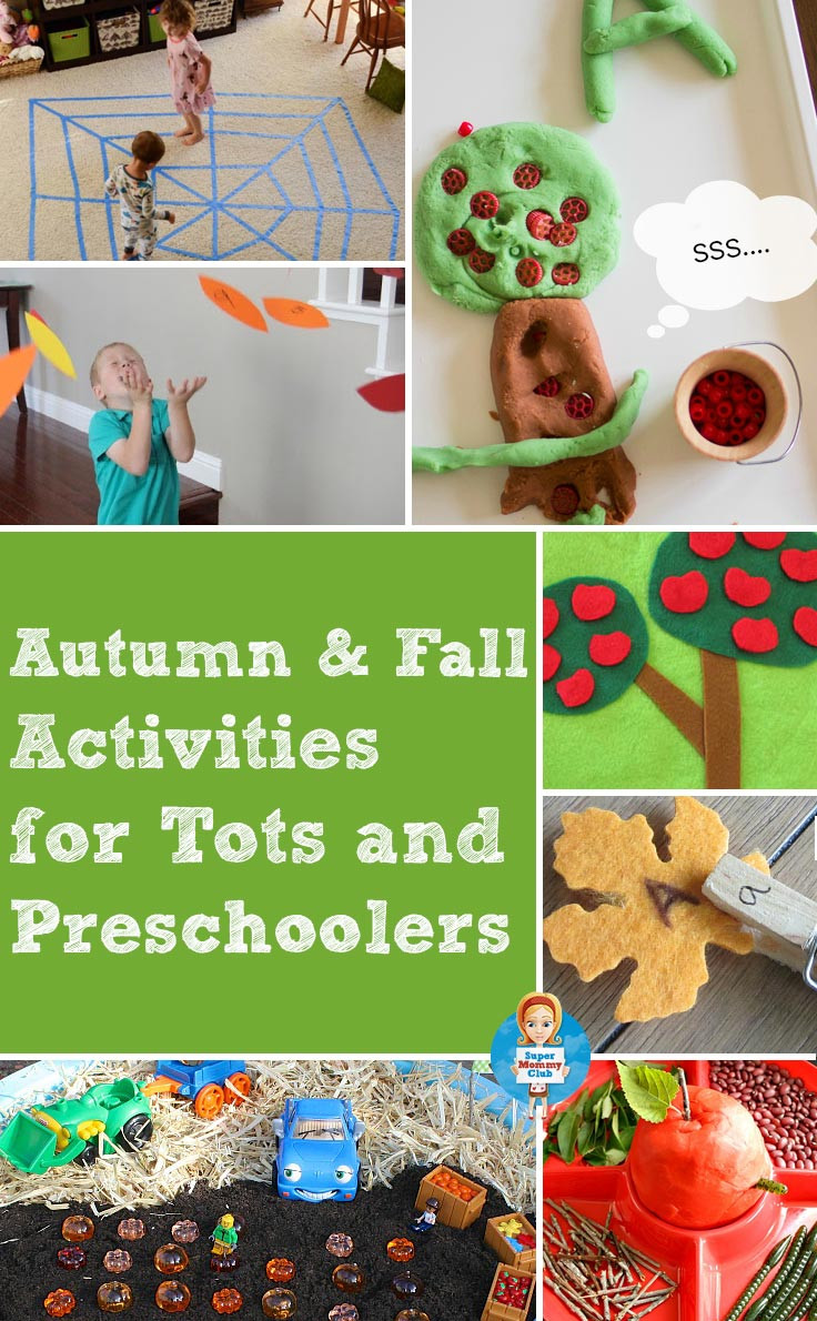 Autumn Activities For Toddlers
 fun learning for kids Fall Playdough Mats & Other Fall