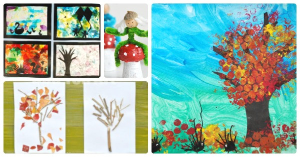 Autumn Arts And Craft
 more autum crafts for kids Red Ted Art s Blog