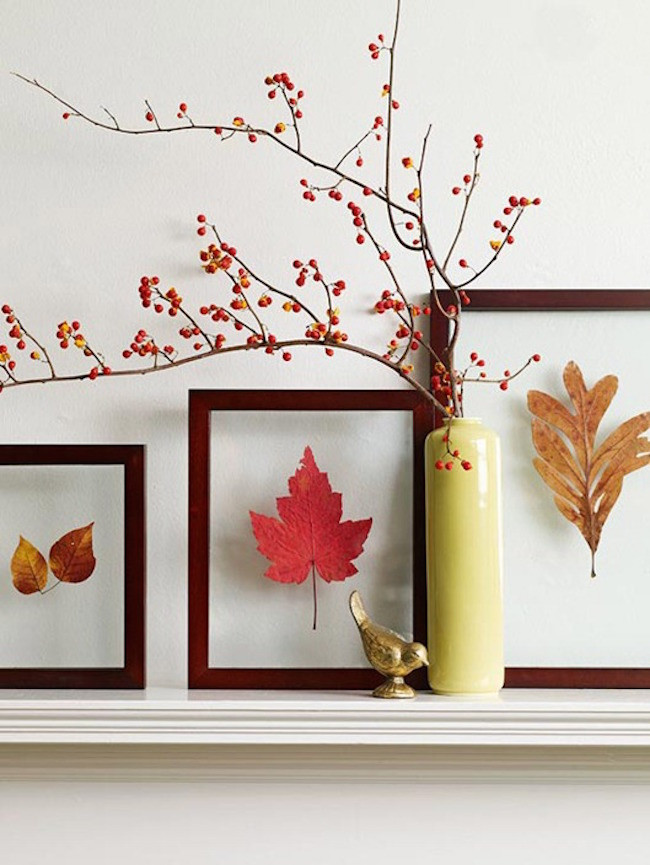 Autumn Wall Decor
 8 Creative DIY Project Ideas for Using Fall Leaves as