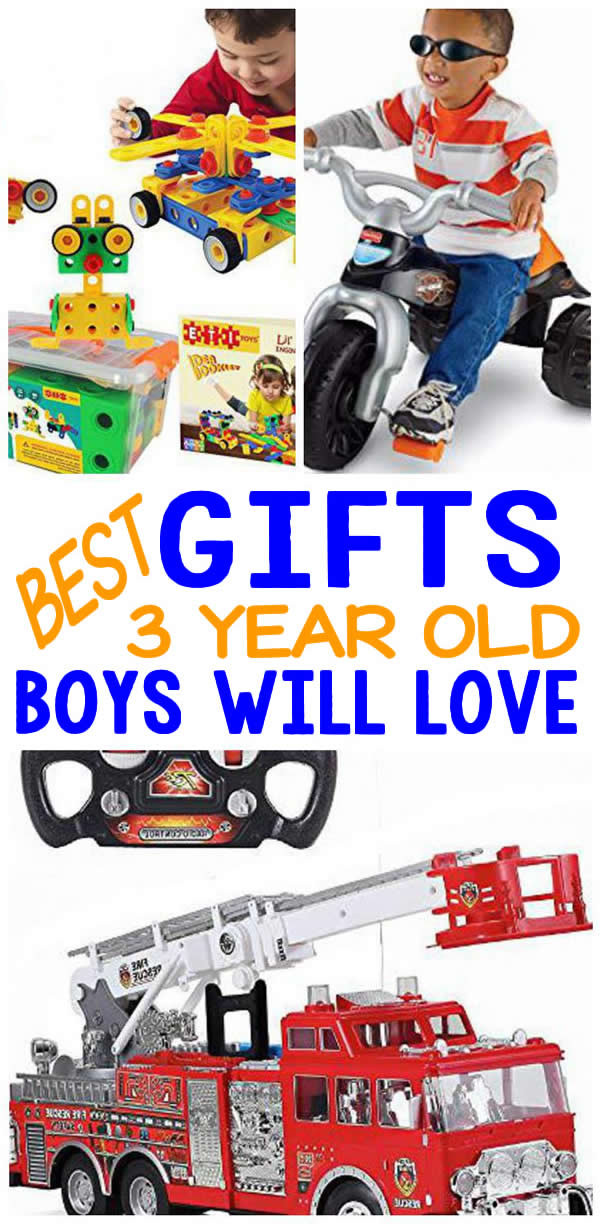 Best Christmas Gifts For 3 Year Old Boy
 BEST Gifts 3 Year Old Boys Will Love