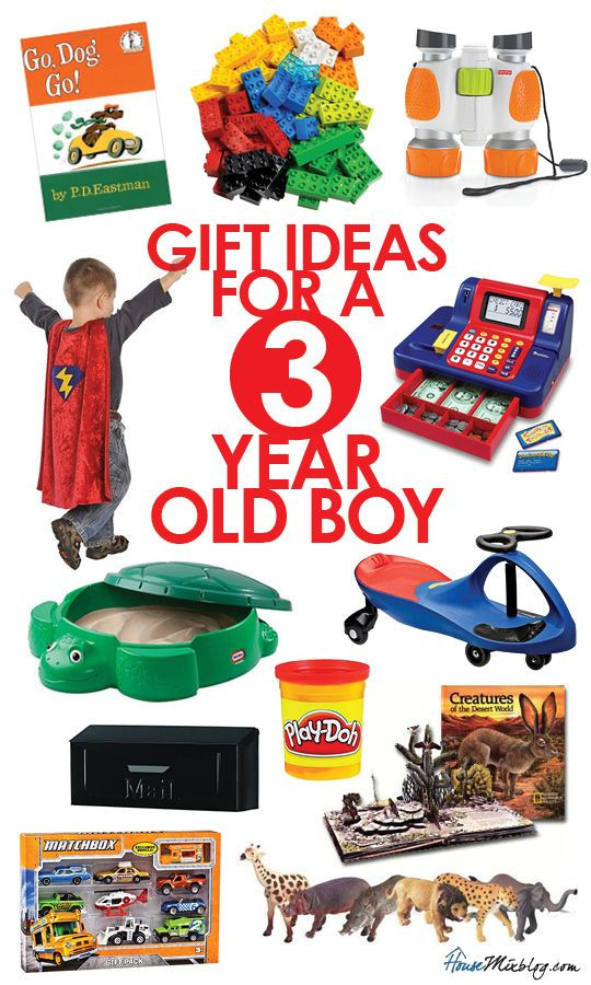 Best Christmas Gifts For 3 Year Old Boy
 Gift ideas for 3 year old boys